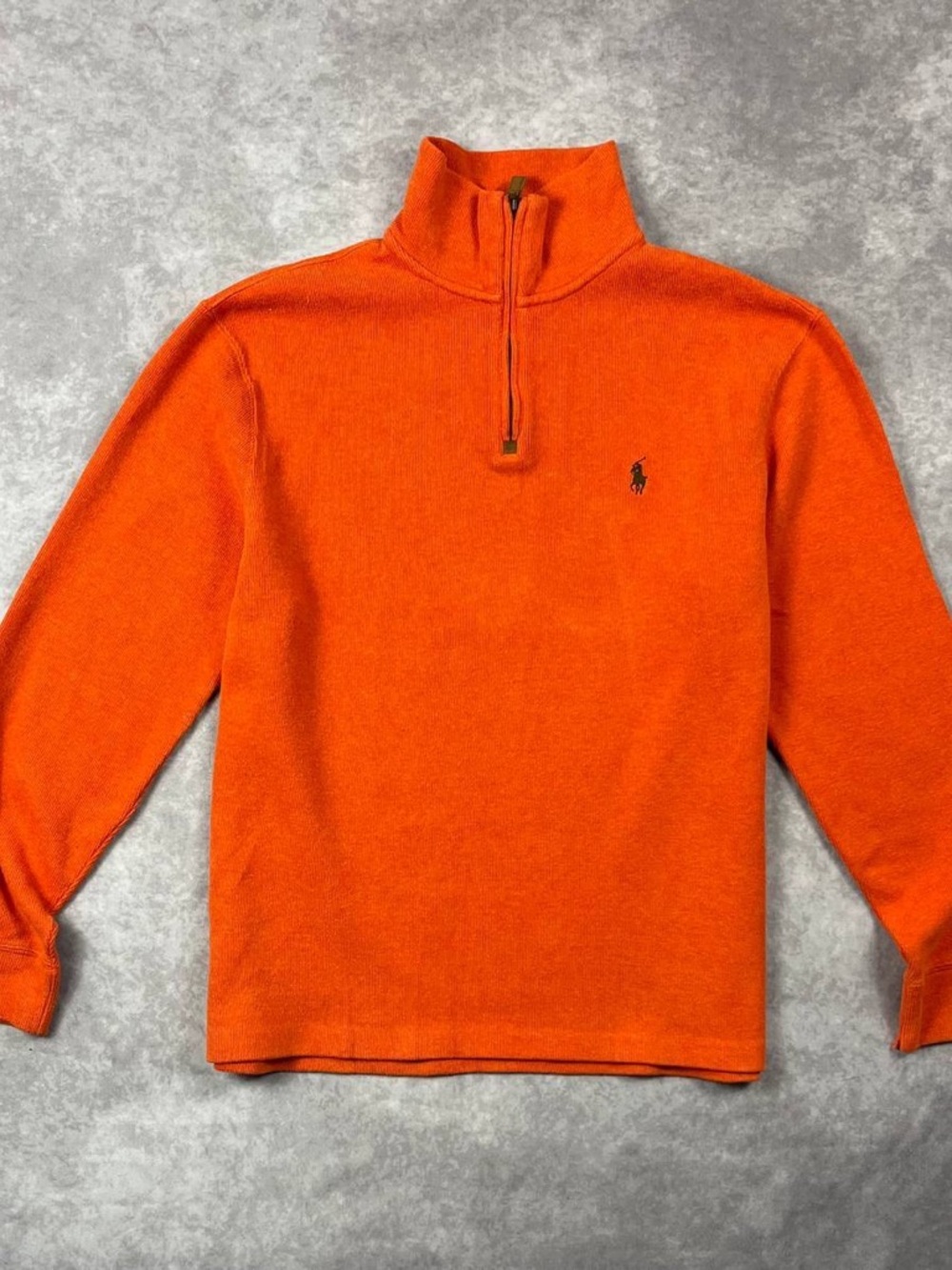 [289] Polo Ralph Lauren Quarter Zip Sweater Mens Size M